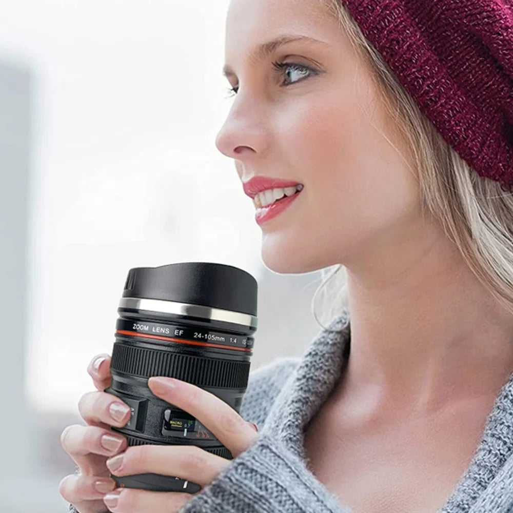 Camera Lens Thermos [SHOCK & AWE YOUR FRIENDS]