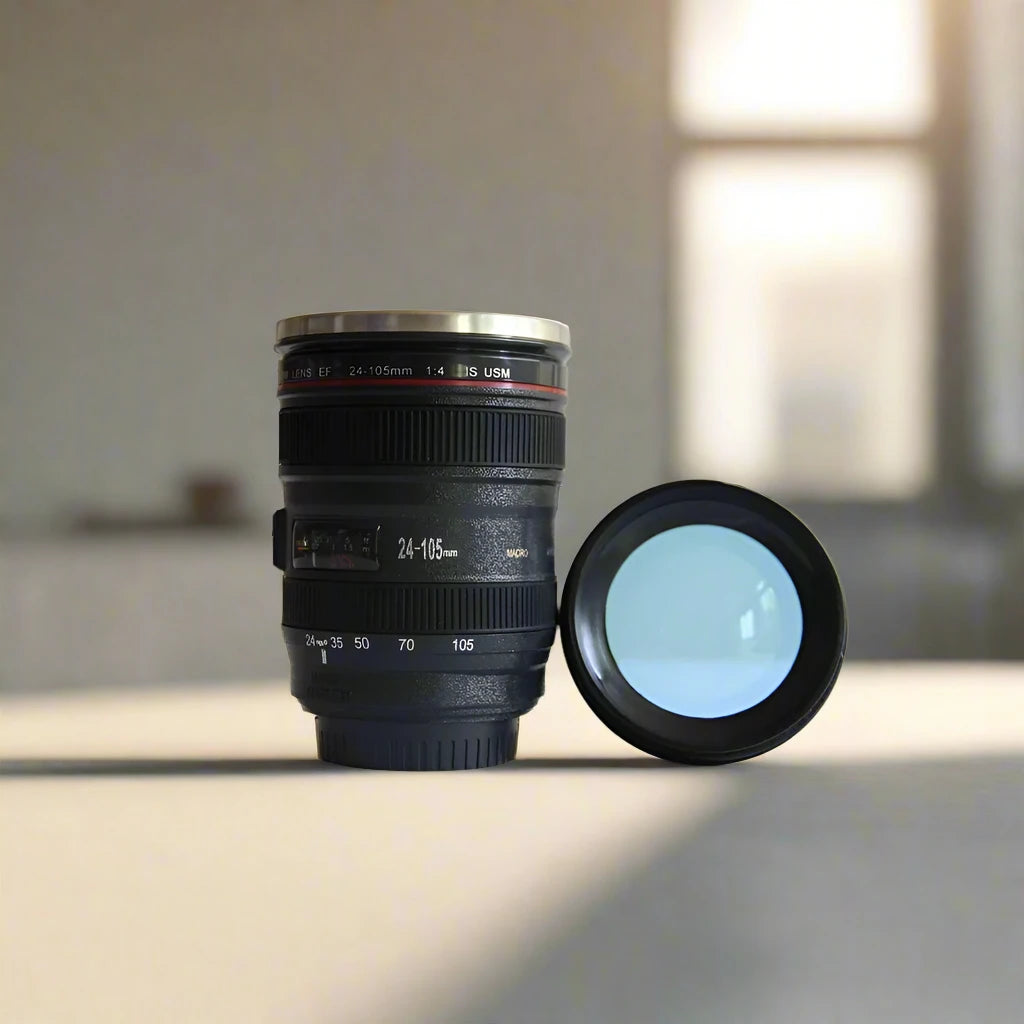 Camera Lens Thermos [SHOCK & AWE YOUR FRIENDS]